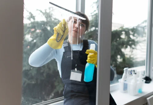 Nettoyage de vitres intérieures et extérieures à Binges